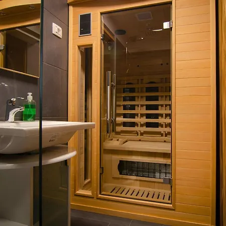 Apartmaji S Savnami - Wellness Gobi דירה פודצ'טרטק